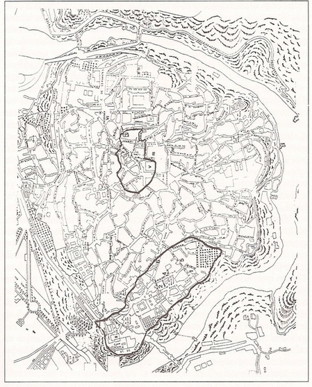 Plano de la Aljama de Toledo