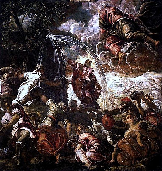 Moisés. Tintoretto