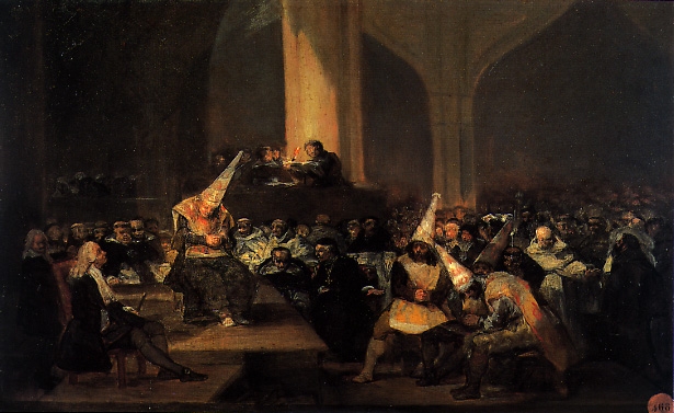 Goya. Tribunal de la Inquiscin